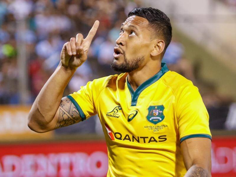 Israel Folau says he's being punished for his religious views.