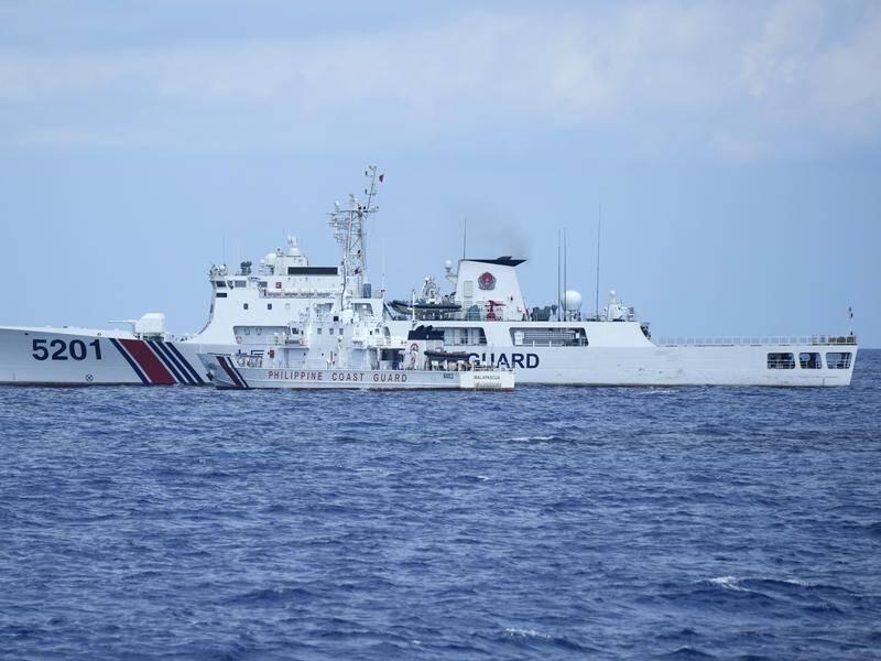China is in dispute with its neighbours over claims of territorial waters in the South China Sea. (AP PHOTO)