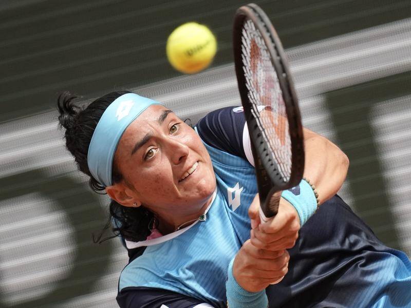 Tunisia's Ons Jabeur has suffered a shock first round loss at the French Open.