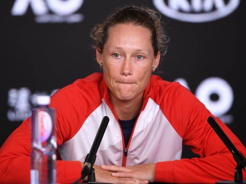 Samantha Stosur says she intends to play despite the birth of her baby girl.