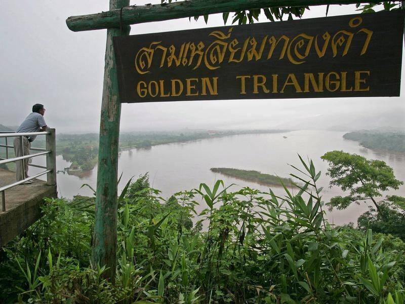 Police in Laos have made a massive drug bust in their country's part of the Golden Triangle.