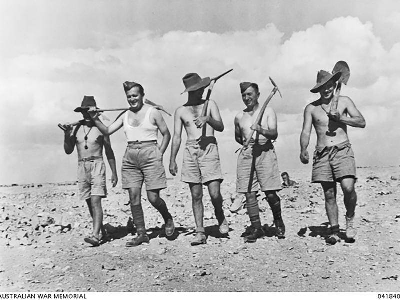 The Rats of Tobruk helped keep the Nazis at bay during a World War II siege in Libya. (PR HANDOUT IMAGE PHOTO)