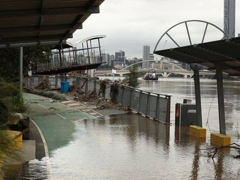 The February-March southeast Queensland floods cost an estimated $7.7 billion. (Jono Searle/AAP PHOTOS)