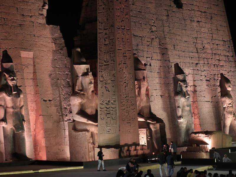The ancient Temple of Luxor is an end-point for a restored 3400-year-old avenue in Egypt.