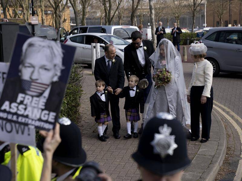 Julian Assange is set to marry partner Stella Moris at high-security Belmarsh Prison in London.