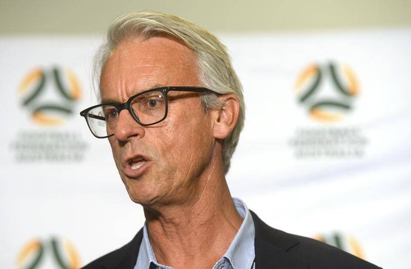 Time to go: David Gallop says he will step down as FFA chief executive.