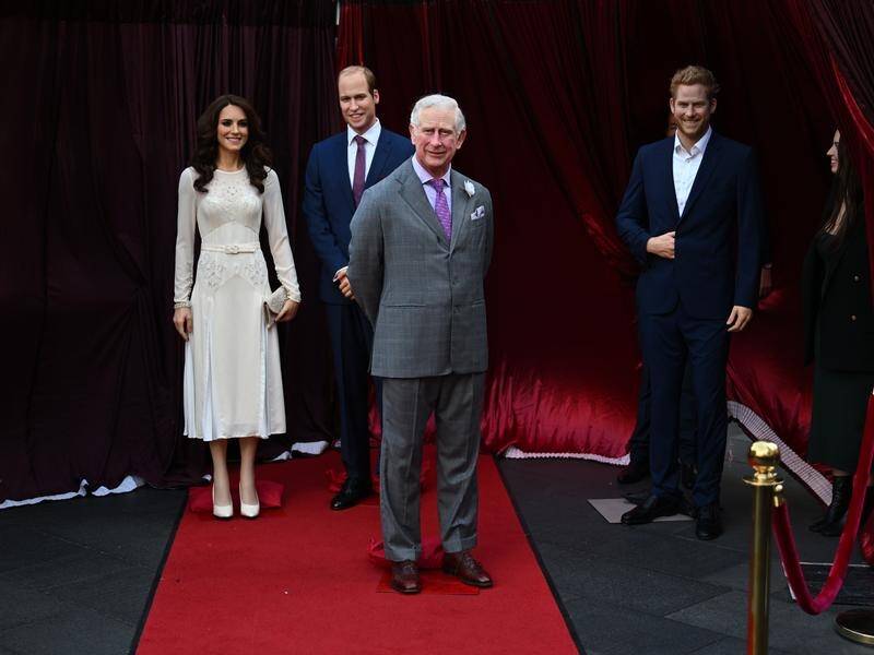 A new Madame Tussauds figure of King Charles has been revealed at Sydney's Queen Victoria Building. (Dean Lewins/AAP PHOTOS)