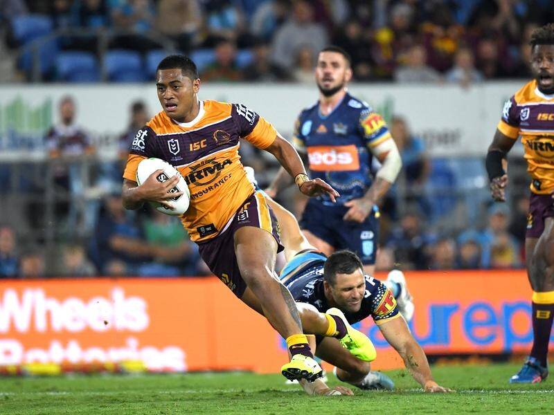 Brisbane have moved into the NRL's top eight but they face a stern test against Melbourne next.