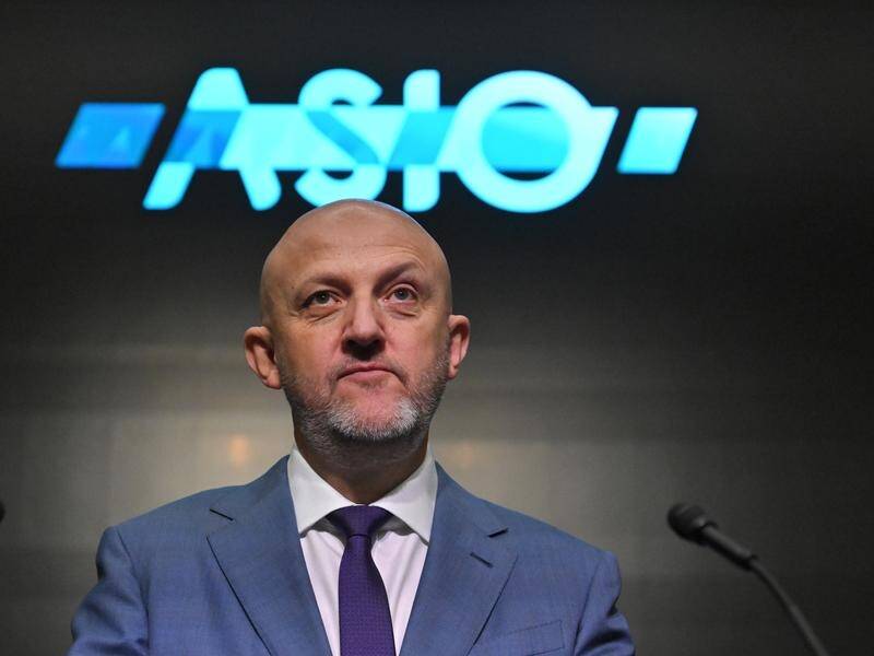 The disclosure of classified intelligence threatens Australia's security, ASIO's Mike Burgess says. (Mick Tsikas/AAP PHOTOS)