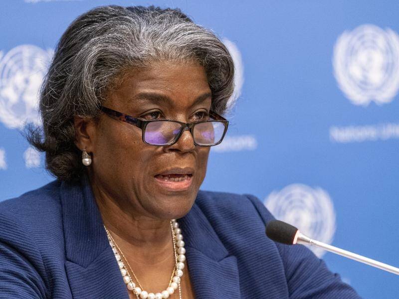 US envoy Linda Thomas-Greenfield says her country "will keep standing up" on Xinjiang at the UN.
