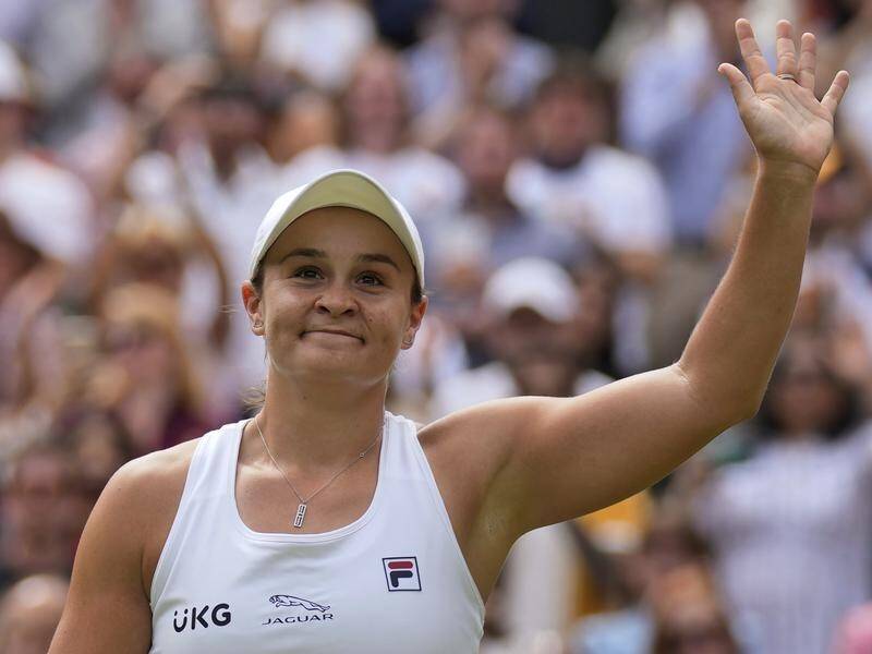 Australia's Ash Barty dropped just one set on her way to the Wimbledon final.