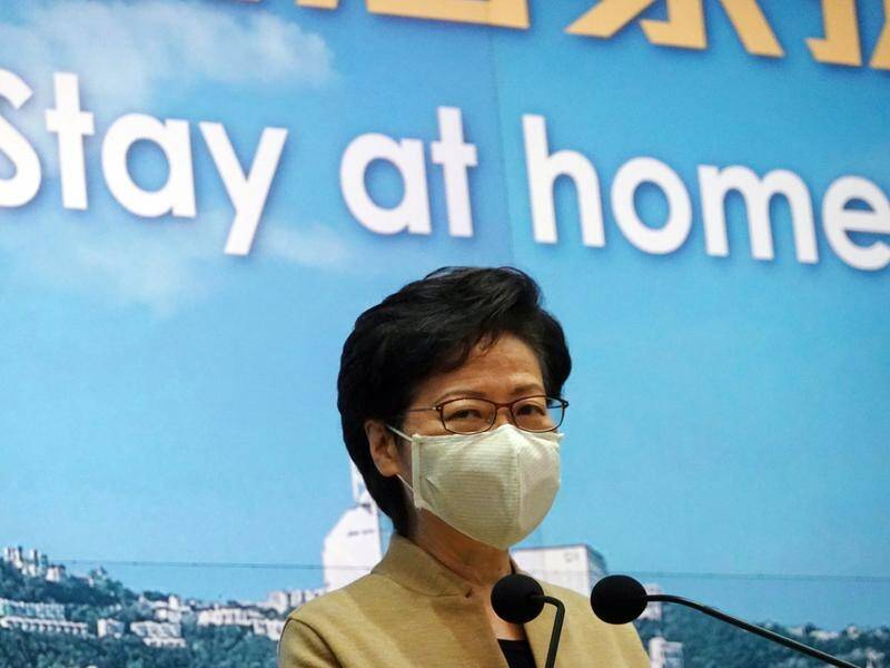 Hong Kong Chief Executive Carrie Lam has announced a ban on restaurant dining after 6pm.