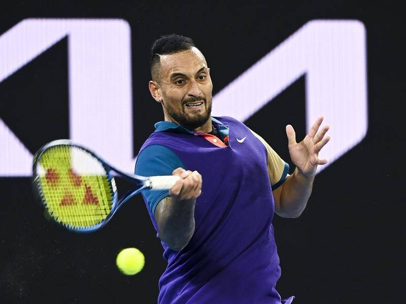 Nick Kyrgios is one of few tennis stars to speak out in support of world No.1 Novak Djokovic.
