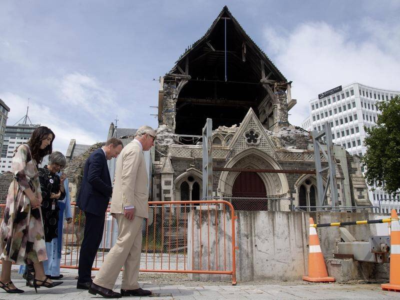 The royal couple visited Christchurch, hit by this year's mosque attacks and a major earthquake.