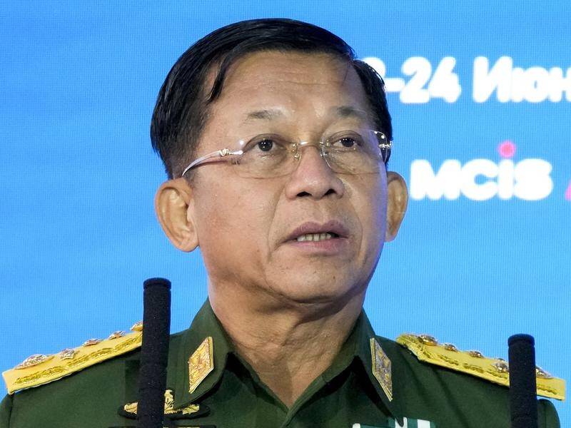 Excluding junta chief Min Aung Hlaing was a 
