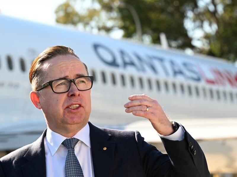 Qantas Group CEO Alan Joyce says it's the "end of an era" for the carrier's 717s aircraft. (Dean Lewins/AAP PHOTOS)