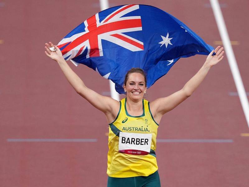 Kelsey-Lee Barber now has an Olympic bronze to go alongside her world championships gold.