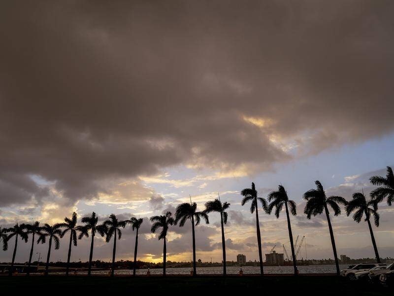 Hurricane Nicole is bearing down on Florida's Atlantic coast. (AP PHOTO)