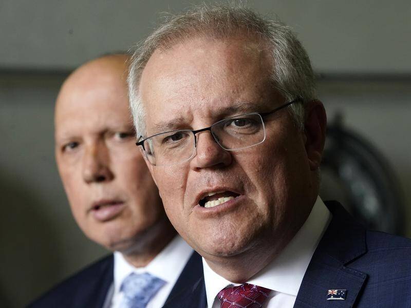 Defence Minister Peter Dutton and PM Scott Morrison have spoken out against vaccine mandates.