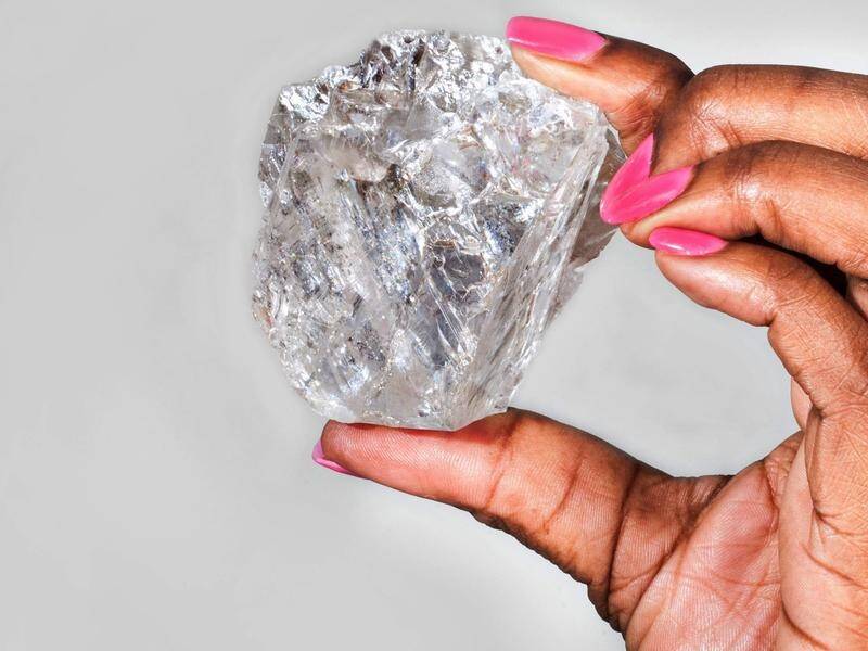 Pictured is the world's second largest gem quality diamond ever recovered. It was found in 2015.