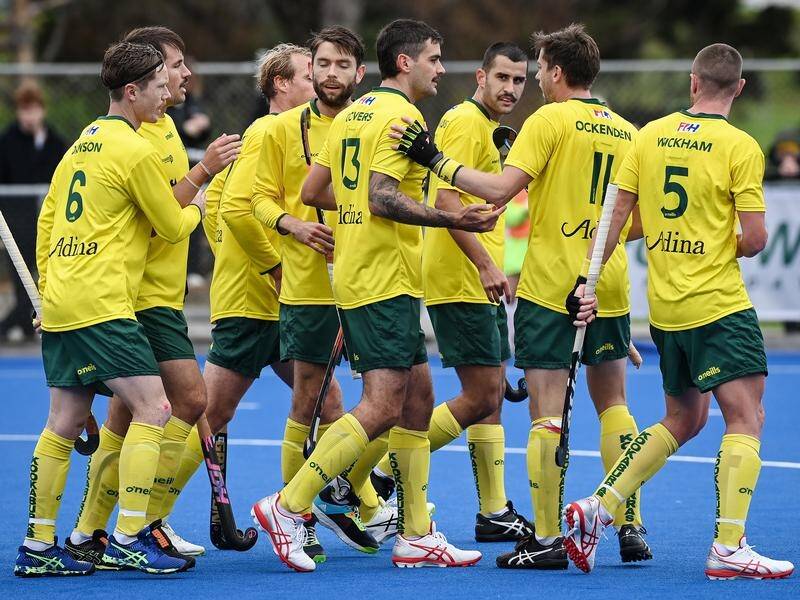 Five associations are bidding to house Hockey Australia's high-performance and admin hub after 2024. (Andrew Cornaga/AAP PHOTOS)