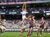 Fremantle have stunned defending AFL premiers Melbourne with a 38-point win at the MCG.
