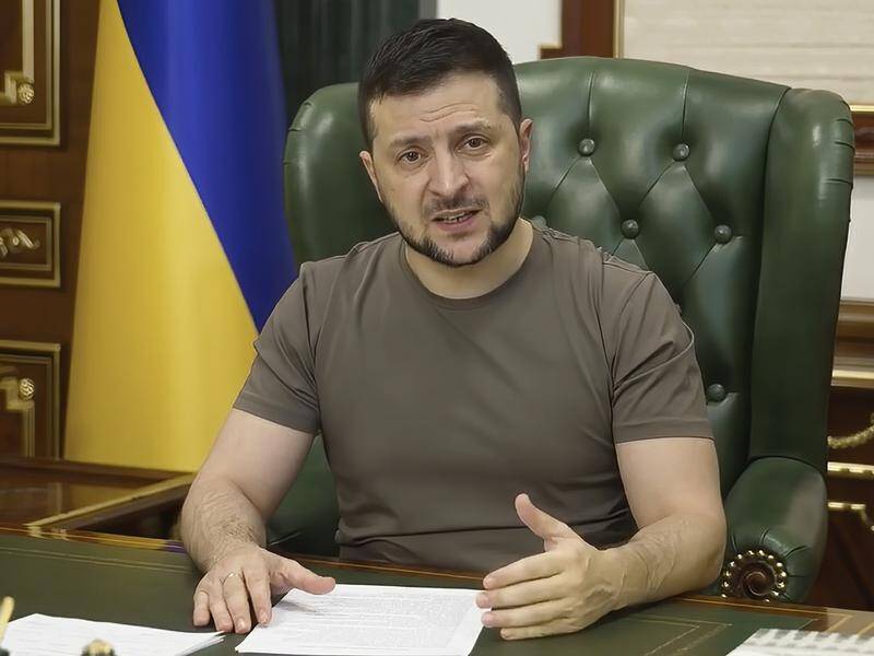 "If people are trying to stop a war there is a ceasefire," Ukraine's leader Volodymyr Zelenskiy says