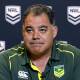 Mal Meninga says up to five players are vying for selection as hooker in his Australia squad. (Chris Pavlich/AAP PHOTOS)
