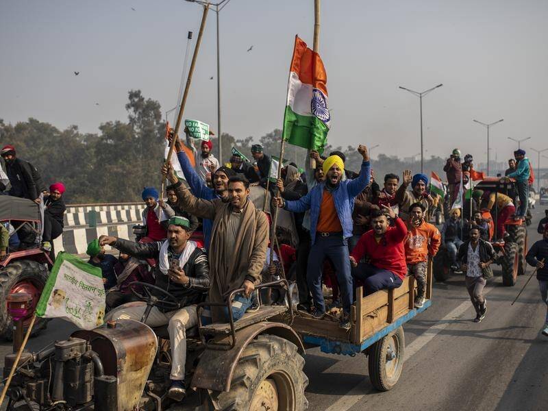 India's farmers will stop protests after the government agreed to concede to some of their demands.