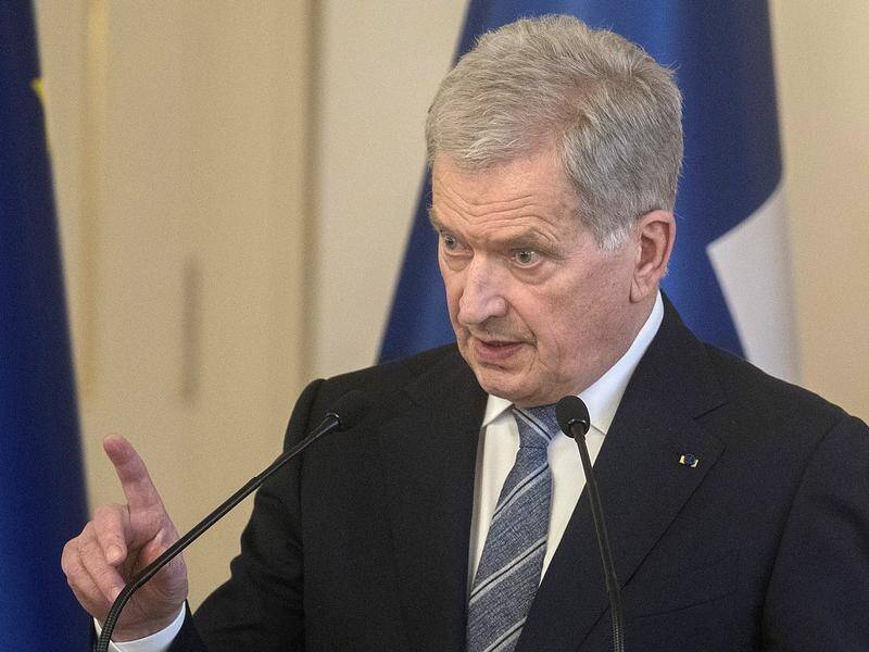 Finnish President Sauli Niinisto wants his country to join NATO without delay.