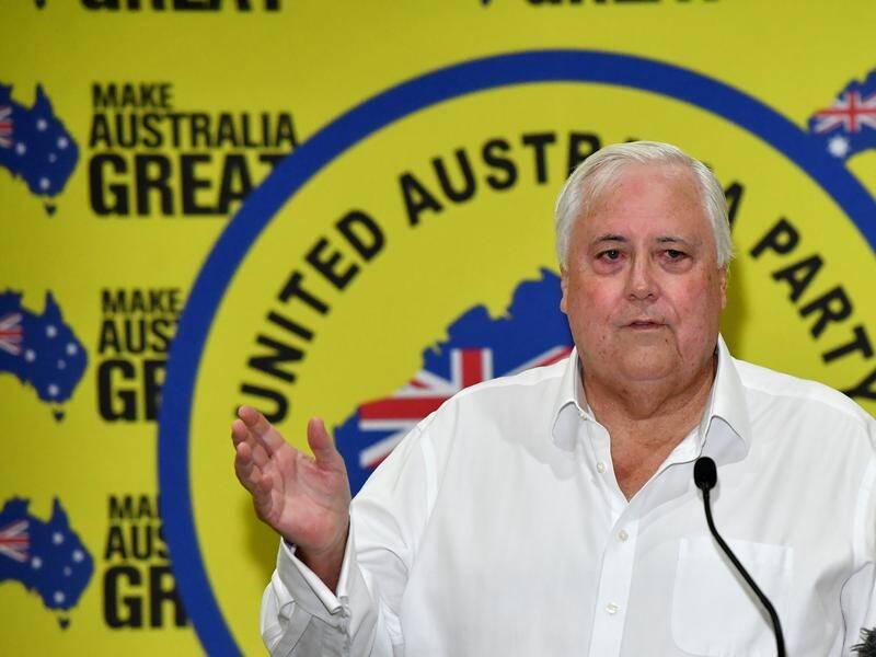 Clive Palmer's Mineralogy gave $5.9m to the mining magnate's own United Australia Party in 2019/20.