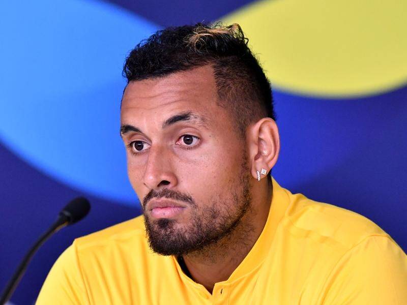Nick Kyrgios says he's been seeing a psychologist.