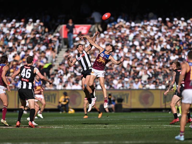 Collingwood have won the 2023 AFL grand final, beating Brisbane in front of 100,024 fans at the MCG. (James Ross/AAP PHOTOS)