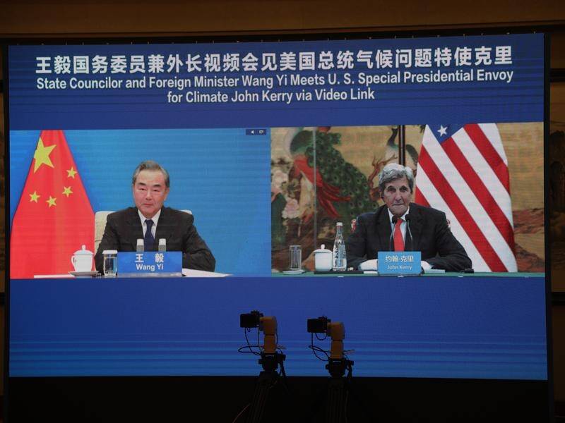 Chinese diplomat Wang Yi has warned US climate envoy John Kerry over climate cooperation.