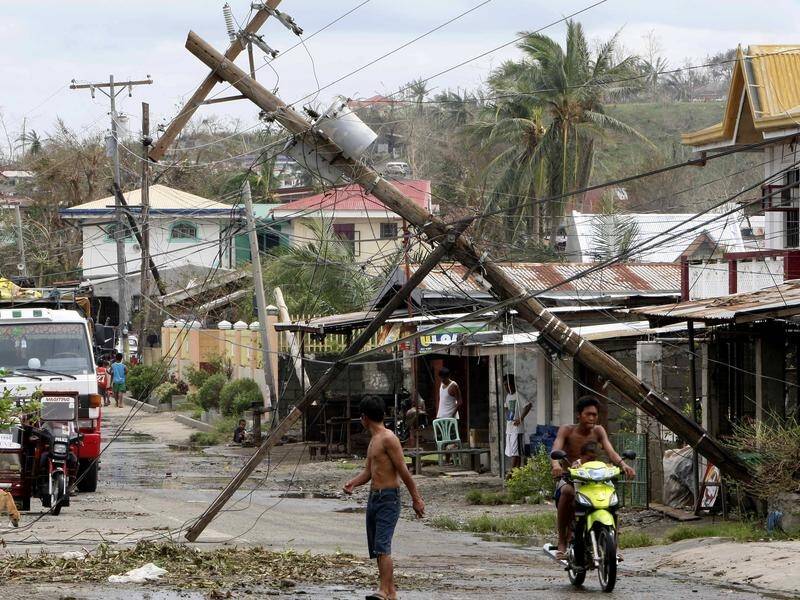 An average of 20 tropical cyclones hit the Philippines every year (file photo).