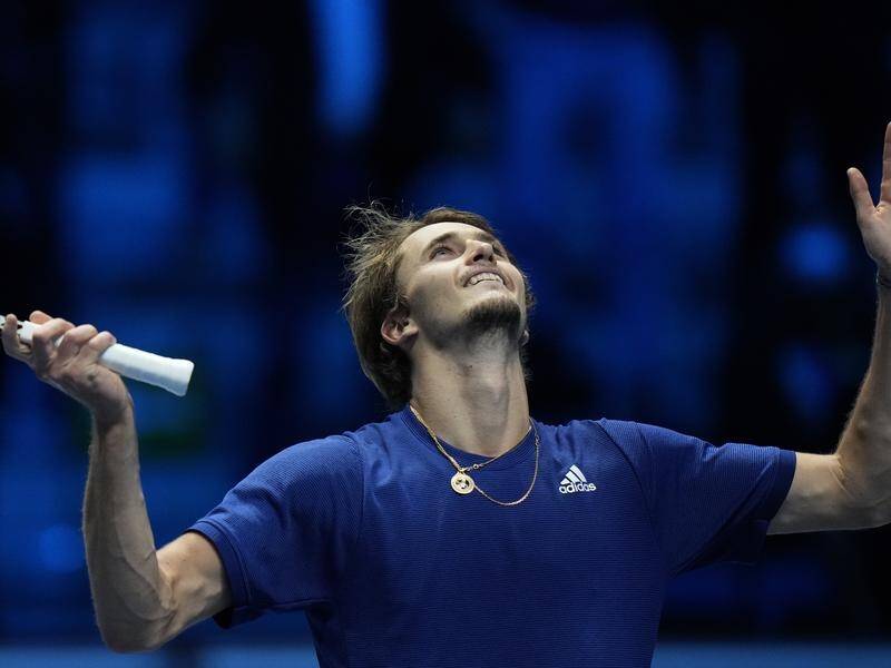 Alexander Zverev has beaten Novak Djokovic to reach an ATP Finals decider against Daniil Medvedev.
