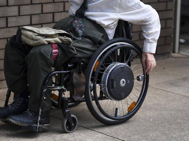 A survey has found uncertainty in the disability sector has been magnified by too few workers. (Lukas Coch/AAP PHOTOS)