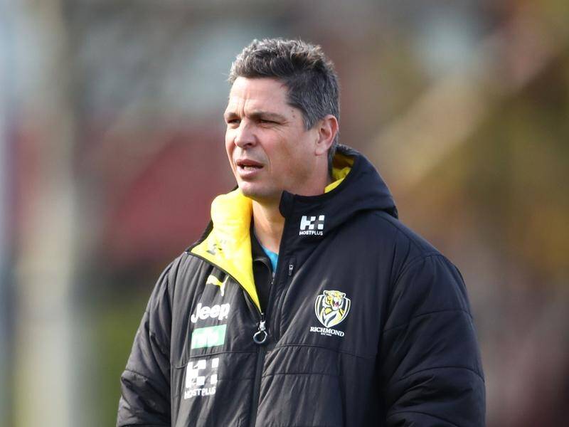 Richmond assistant Adam Kingsley has been appointed GWS head coach for the 2023 AFL season. (Scott Barbour/AAP PHOTOS)