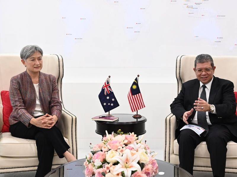 Penny Wong's recent visit to Malaysia to meet her counterpart resonated with regional communities. (EPA PHOTO)