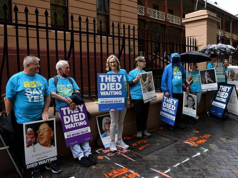 Euthanasia advocates are hopeful NSW will soon allow terminally ill patients to end their life.