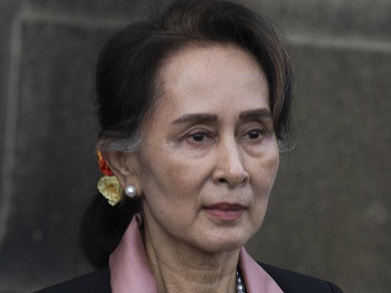 Aung San Suu Kyi denies the Myanmar miliary's accusations of fraud in the 2020 election.
