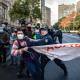 Blockade Australia has paused activities in central Sydney for a least a day after multiple arrests.