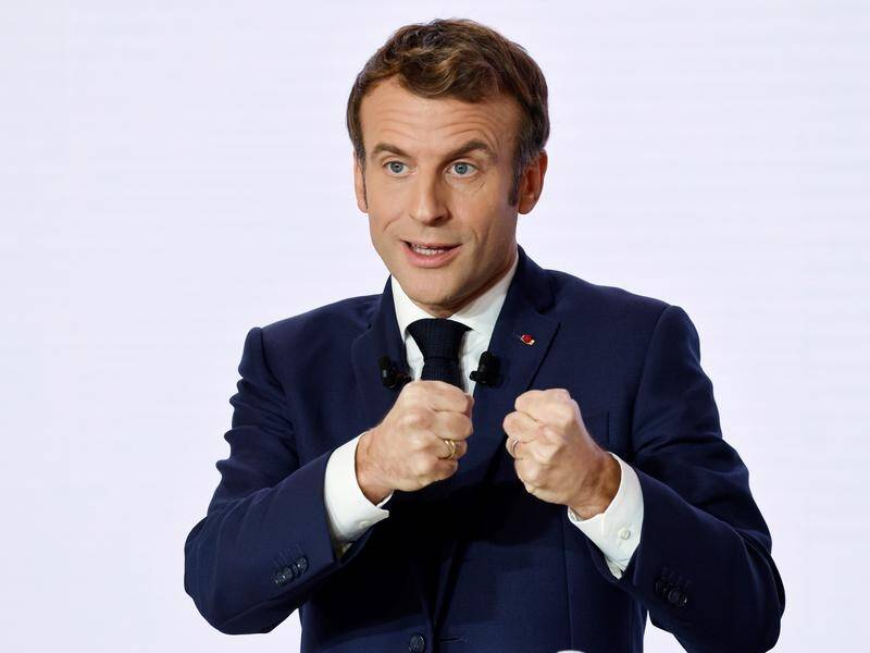 French President Emmanuel Macron says he wants to infuriate unvaccinated people.