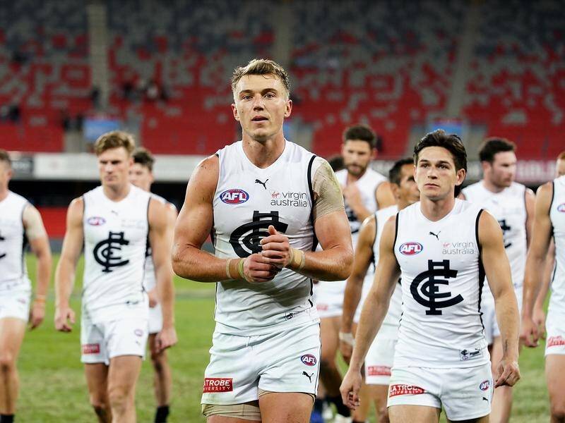Patrick Cripps has been outstanding in another disappointing AFL season for Carlton.