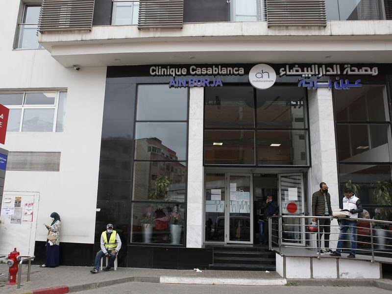 Halima Cisse has given birth to nine babies via Caesarean section at the Ain Borja clinic.