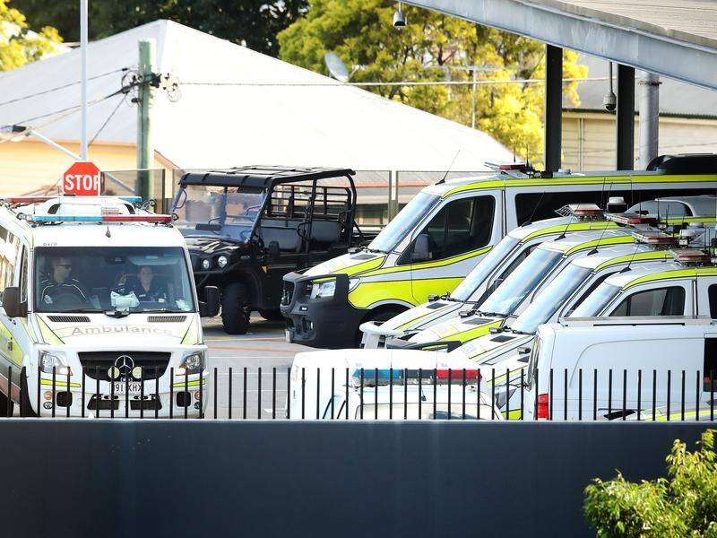Ambulance ramping is among the chronic problems with the public health system. (Jono Searle/AAP PHOTOS)