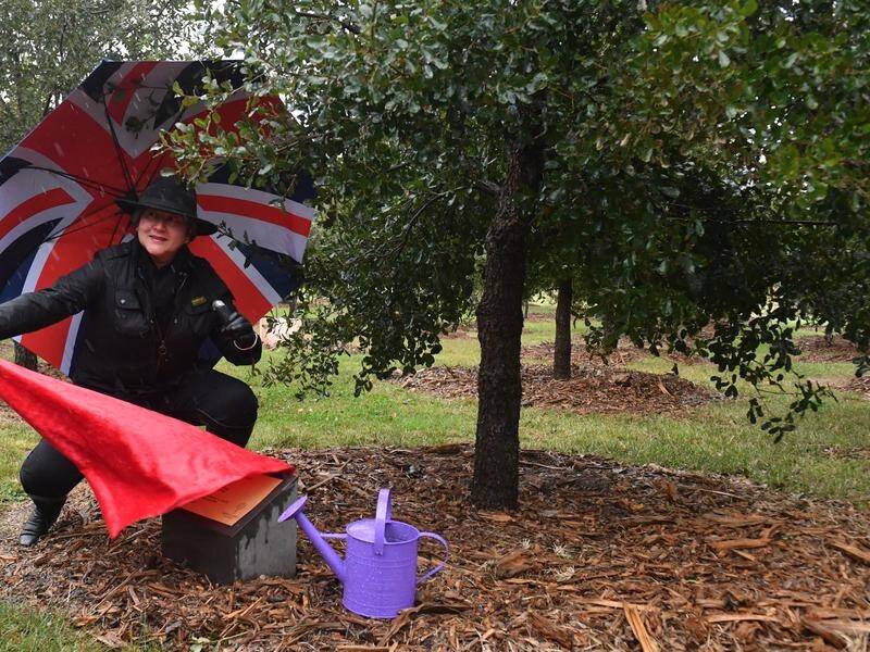 UK High Commissioner to Australia Vicki Treadell has dedicated a tree in honour of Queen Elizabeth.