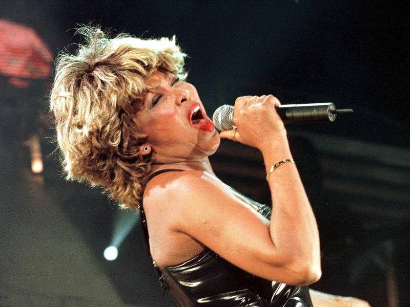 Tina Turner became the face of Australian rugby league when she was recruited for an ad campaign. (EPA PHOTO)