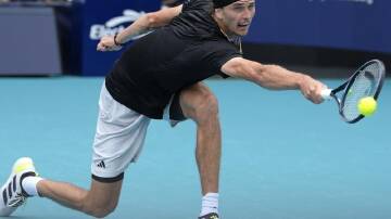 Alexander Zverev (pic) beat Hungarian Fabian Marozsan to reach the semi-finals of the Miami Open. (AP PHOTO)