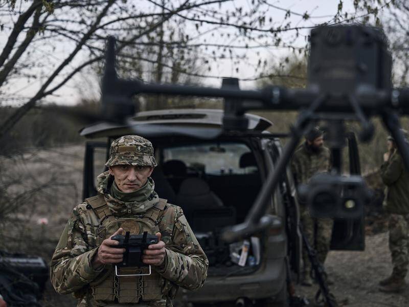 A media report says Ukraine had been forced to amend some military plans because of a US leak. (AP PHOTO)